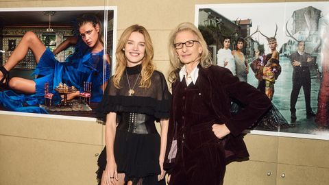 Natalia Vodianova y Annie Leibovitz