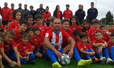 Unai Medina en su presentaci�n.Unai Medina en su presentaci�n