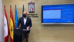 es�s Mart�nez Salvador, portavoz de Foro Asturias en el Ayuntamiento de Gij�n