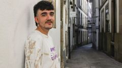 Pablo Osorio pertenece a ese peque�o porcentaje de j�venes que viven actualmente solos en Compostela.