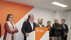 Miguel Garaulet, en su intervenci�n tras los resultados de la elecciones del 10N