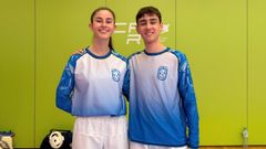 Carla Sesar y Javier Otero, del Natural Sport.