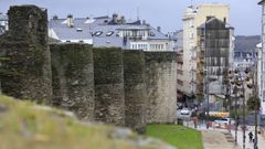 La Ronda da Muralla es una de las calles de la ciudad de Lugo con m�s pisos tur�sticos