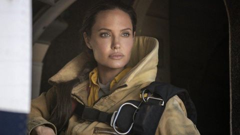 Angelina Jolie en la pel�cula �Aquellos que desean mi muerte�