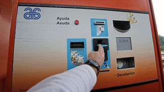 Cabina de peaje de Audasa, en imagen de archivo.