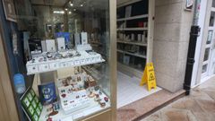 Robo en la tienda de artesan�a Enxebre