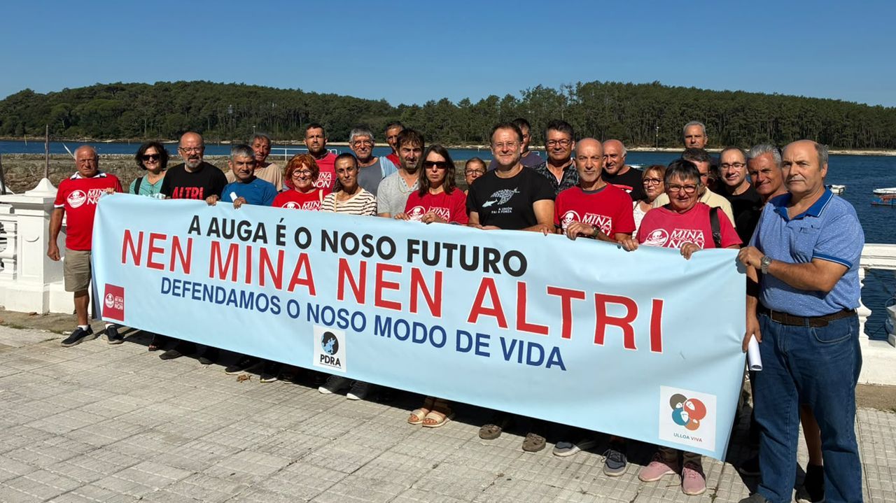 Exigen el rechazo definitivo de la mina de Touro a raíz de un informe negativo atribuido a la Consellería do Mar