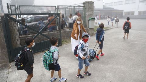 El Rosala de Castro de Lugo vuelve a las clases