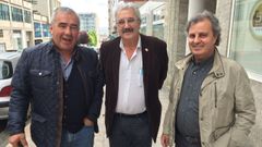 Integrantes de la plataforma Lugo en p� y de la federaci�n vecinal de Lugo