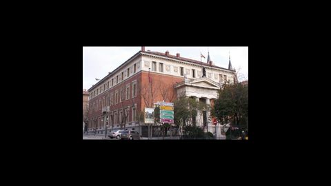 Sede de la Real Academia Espa�ola, en Madrid.