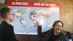 Ganadora del viaje del Mes�n O Galo