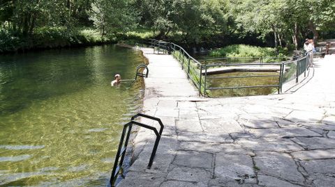 Playa fluvial de A Calzada, Ponte Caldelas