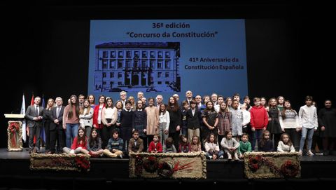 Un total de 40 alumnos de distintos centros de la provincia resultaron ganadores del concurso de la Constituci�n.