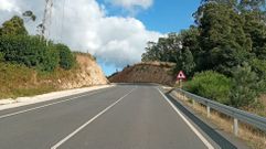 Carretera de Caxadas a Ba&iacute;&ntilde;as