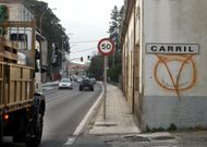 Rosal�a de Castro une el centro de Vilagarc�a con Carril y soporta 10.000 veh�culos diarios. 