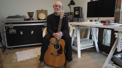 O músico Quico Comesaña