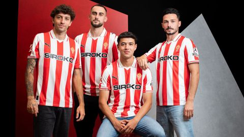 Nueva camiseta del Sporting