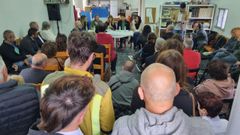 La vicepresidenta del Gobierno, en la reunin con los representantes de los concellos afectados por los incendios
