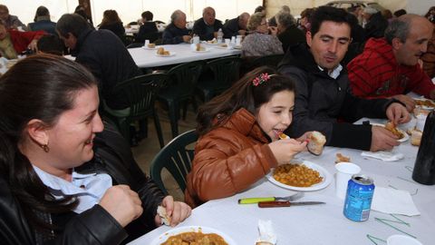 Degustaci�n de callos en la provincia de A Coru�a.