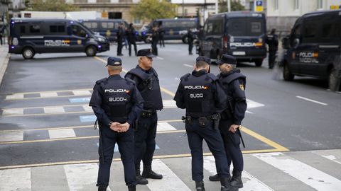 Imagen de archivo de agentes de la Policía Nacional