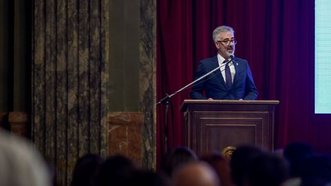 Acto del Colegio Médico de Lugo en el Círculo das Artes con motivo de sus 125 años 