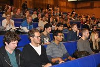Los alumnos fueron recibidos ayer en el campus vigu�s. 