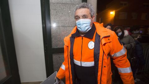 Cabalgata y recepci�n en Muxia