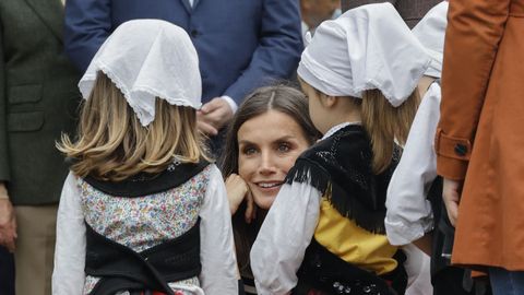 La familia real visita Cadav�u para entregar el premio al Pueblo Ejemplar 2022