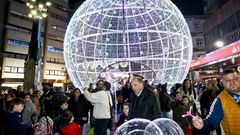 Los comerciantes de Vigo homenajean al alcalde