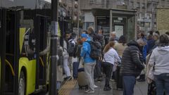 Imagen de archivo de la lnea de autobs que va al aeropuerto