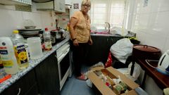 Lilian Zurbero de Le�n, vecina de Monteporreiro que van a desahuciar ma�ana 20 de octubre por impago del alquiler