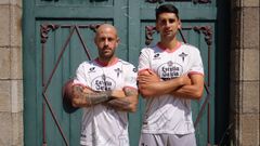 Jon y David con la segunda equipaci�n.