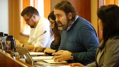 El grupo Marea en una imagen de archivo en un pleno