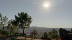 Mirador del Parque Municipal de Montalegre, en Ourense.