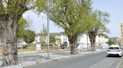 Las obras de la plaza Ferr�ndiz habilitan aparcamientos en bater�a inversa en Circunvalaci�n