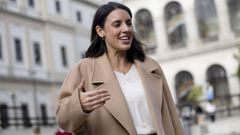 Irene Montero, tras la convocatoria de elecciones del 29N