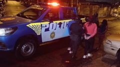 Agentes de la Polic�a Nacional Civil de Guatemala detienen a una de las presuntas asesinas de la menor de 15 a�os