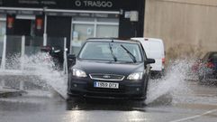 Las lluvias ca�das este mi�rcoles han provocado bolsas de agua en numerosos viales de la comarca