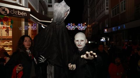 Martes de carnaval en el barrio de Monte Alto, en A Coru�a