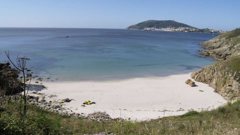 Playa de Taln, en Fisterra