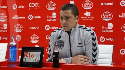 Francisco Lugo Real Oviedo Horizontal.Francisco durante su rueda de prensa