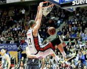 La afici�n arropar� al Obradoiro en la Copa del Rey. 