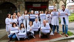 Protestas contra la paralizaci�n de la huelga