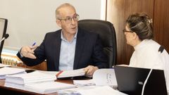 Pleno en Coristanco, en imagen de archivo