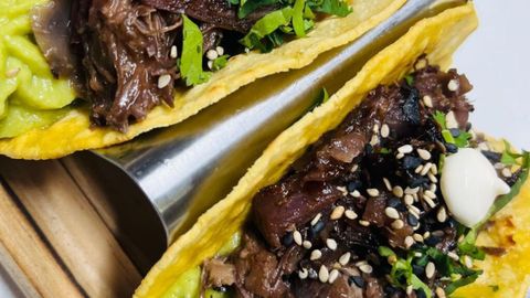 Taco presentado por Los Caracoles Viav�lez