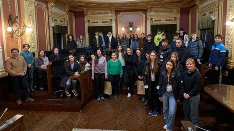 Recepción a los participantes en el proyecto Erasmus KA1.