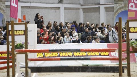 El concurso de saltos de obstáculos se celebró en el Pazo de Feiras de Lugo