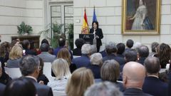 Toma de posesi�n de la actual Fiscal General del Estado, en diciembre pasado.