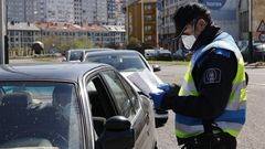 La polic�a intensifica los controles de salida de la capital ourensana