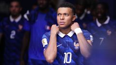 Kylian Mbapp�, durante un partido en Miami en el pasado Mundial.